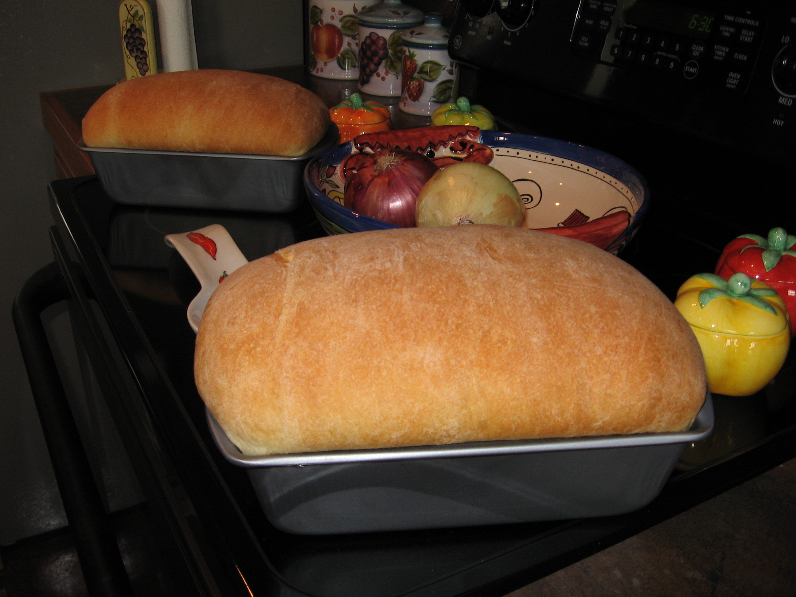 Two Sourdough Loaves — Fresh from the Oven